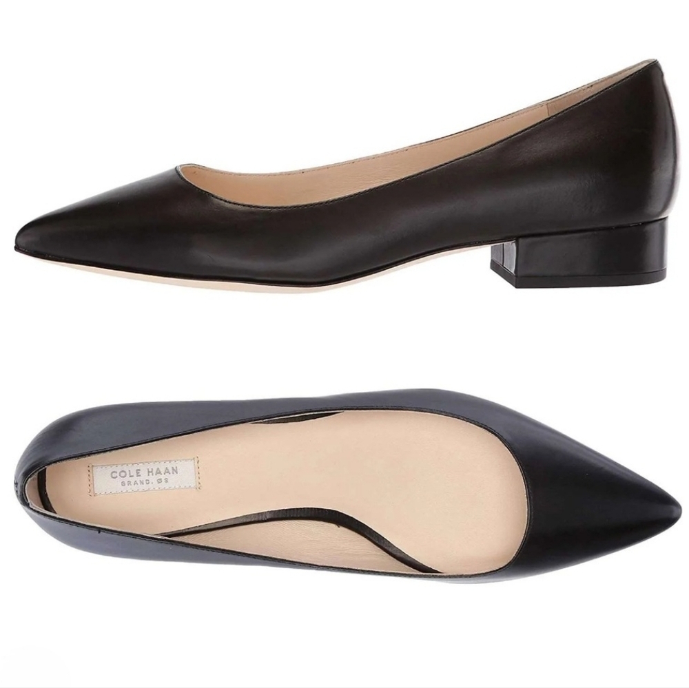 Cole Haan - Vesta Skimmer Flats - Black - Picture 11 of 16